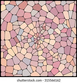 abstract background consisting of pastel geometrical shapes, vector illustration