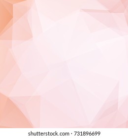 Abstract background consisting of pastel pink triangles.