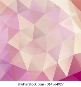 abstract background consisting of pastel triangles, vector illustration