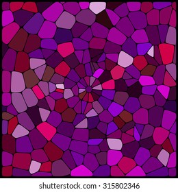 abstract background consisting of pink, purple geometrical shapes, vector illustration