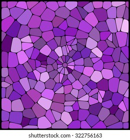 abstract background consisting of pink, purple, violet geometrical shapes, vector illustration