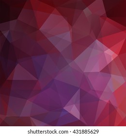 abstract background consisting of purple, brown triangles, vector illustration