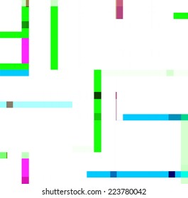 abstract background consisting of rectangles, geometric style illustration