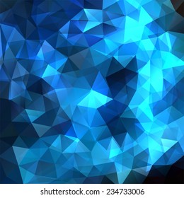 abstract background consisting of red triangles