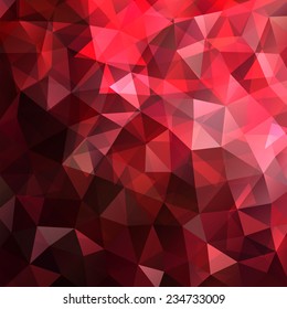abstract background consisting of red triangles
