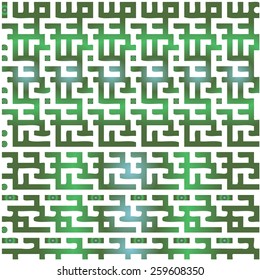 Abstract background consisting of repeating geometric elements 
