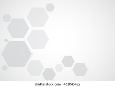 Abstract Background Consisting Set Hexagonal Cells Stock Vector ...