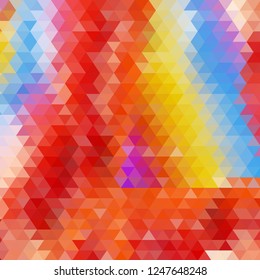 abstract background consisting of triangles