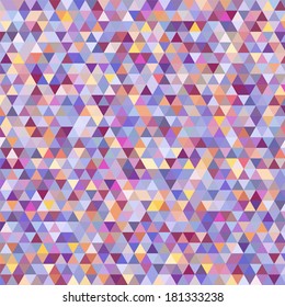 abstract background consisting of triangles