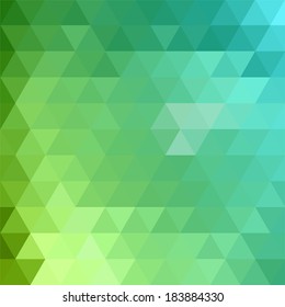 abstract background consisting of triangles