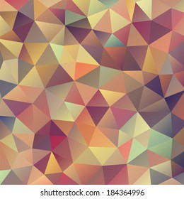 abstract background consisting of triangles