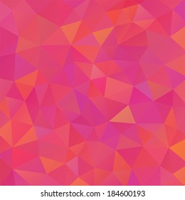 abstract background consisting of triangles