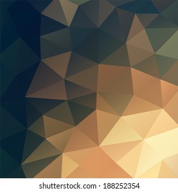 abstract background consisting of triangles