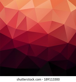 abstract background consisting of triangles