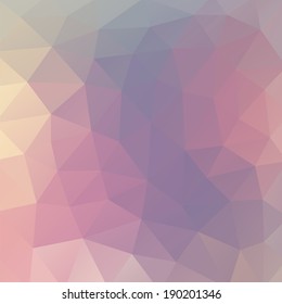 abstract background consisting of triangles