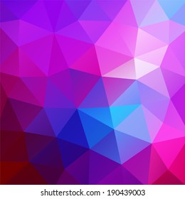 abstract background consisting of triangles