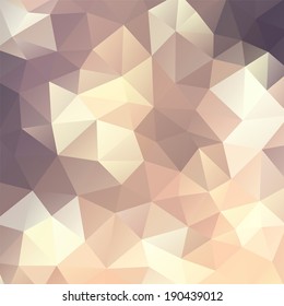 abstract background consisting of triangles