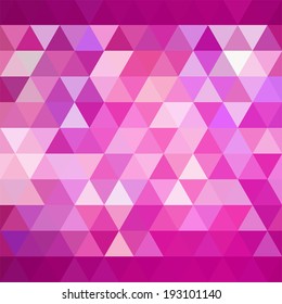 abstract background consisting of triangles