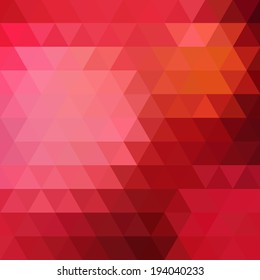 abstract background consisting of triangles