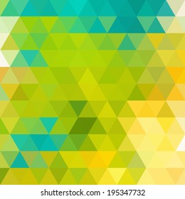 abstract background consisting of triangles