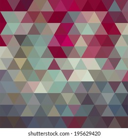 abstract background consisting of triangles
