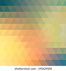 abstract background consisting of triangles
