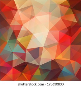abstract background consisting of triangles