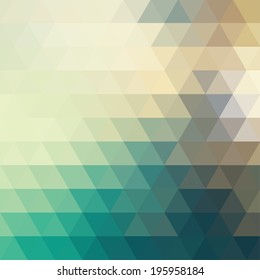 abstract background consisting of triangles