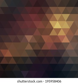 abstract background consisting of triangles