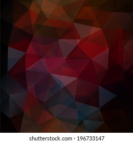 abstract background consisting of triangles