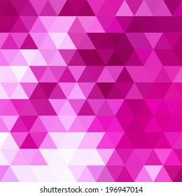 abstract background consisting of triangles
