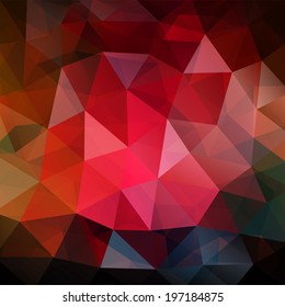 abstract background consisting of triangles