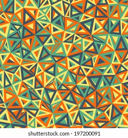 abstract background consisting of triangles