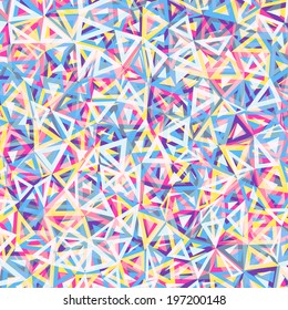abstract background consisting of triangles