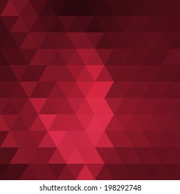 abstract background consisting of triangles