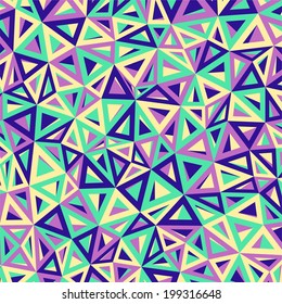abstract background consisting of triangles