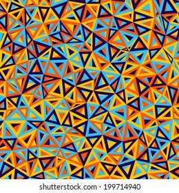 abstract background consisting of triangles