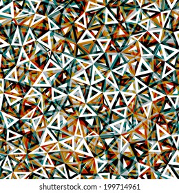 abstract background consisting of triangles