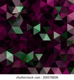 abstract background consisting of triangles