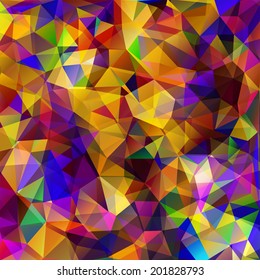 abstract background consisting of triangles