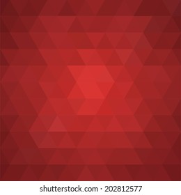 abstract background consisting of triangles