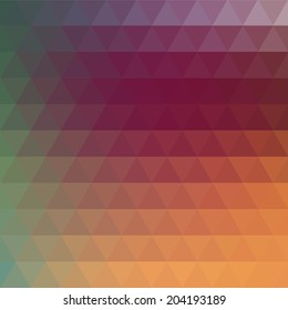 abstract background consisting of triangles