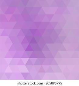 abstract background consisting of triangles