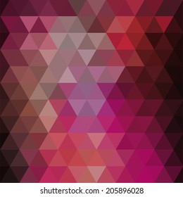 abstract background consisting of triangles