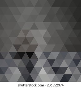 abstract background consisting of triangles