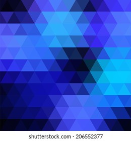 abstract background consisting of triangles