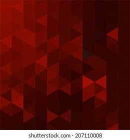 abstract background consisting of triangles