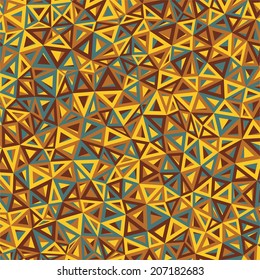 abstract background consisting of triangles