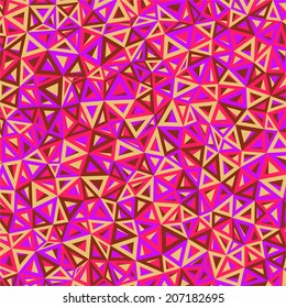 abstract background consisting of triangles