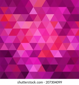 abstract background consisting of triangles